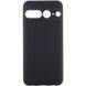 Силіконовий чохол Ummi Lakshmi (AA) для Google Pixel 7 Pro з захистом камери, Чорний / Black 81052 фото