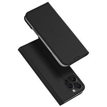Чохол-книжка Dux Ducis з кишенею для візиток для Apple iPhone 16 Pro Max (6.9") Чорний 73605 фото