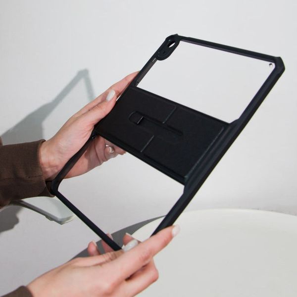 TPU+PC чохол Xundd Stand c посиленими кутами для Apple iPad Air 13" (2024-25) /Pro 12.9" (2020-2022) Чорний 72226 фото