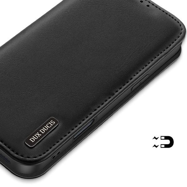Чохол-книжка Dux Ducis Hivo для Apple iPhone 16 (6.1") Black 73606 фото