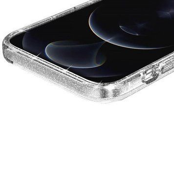 Чохол з блискітками Nova для Apple iPhone 16 Pro (6.3") Clear 75180 фото