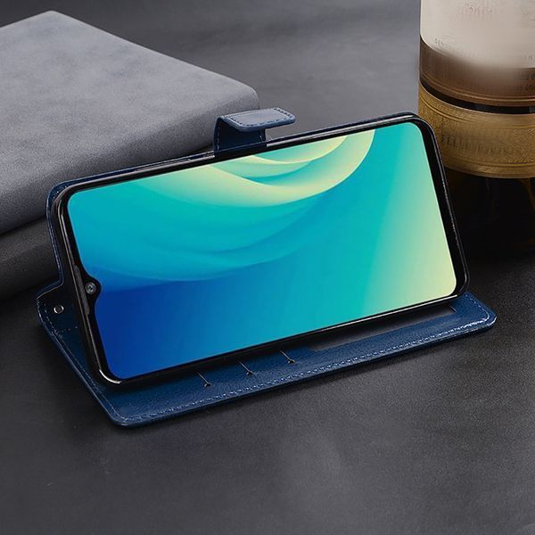 Чoхол-книжка Idewei для ZTE Blade V50 Design Blue 301673 фото