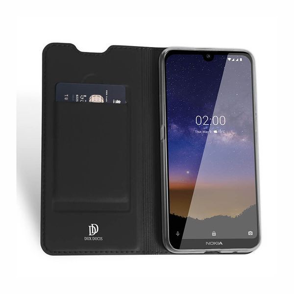 Чохол-книжка Dux Ducis Skin Pro для Nokia 2.2 Black 301254 фото