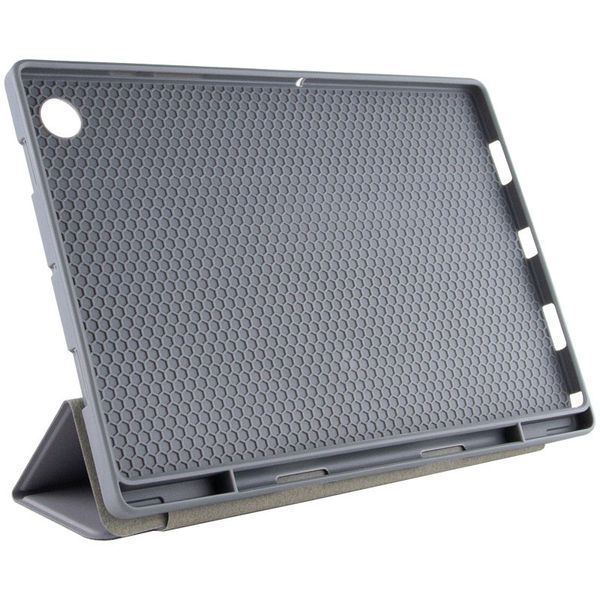 Чохол-книжка Book Cover (stylus slot) для Samsung Galaxy Tab A8 10.5" (2021) (X200/X205) Сірий / Dark Gray 63840 фото