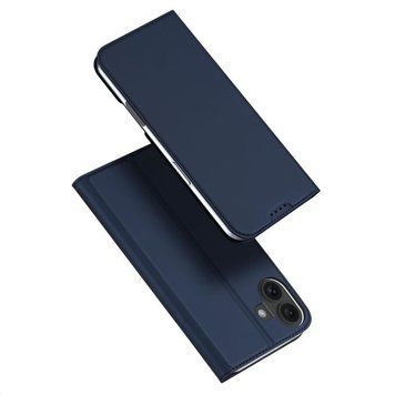 Чохол-книжка Dux Ducis з кишенею для візиток для Apple iPhone 16 (6.1") Синій 73603 фото