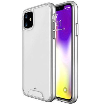 Чохол TPU Space Case transparent для Apple iPhone 11 (6.1") Прозорий 36988 фото