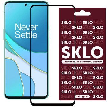 Захисне скло SKLO 3D для OnePlus Nord CE 3 Lite Чорне 64952 фото