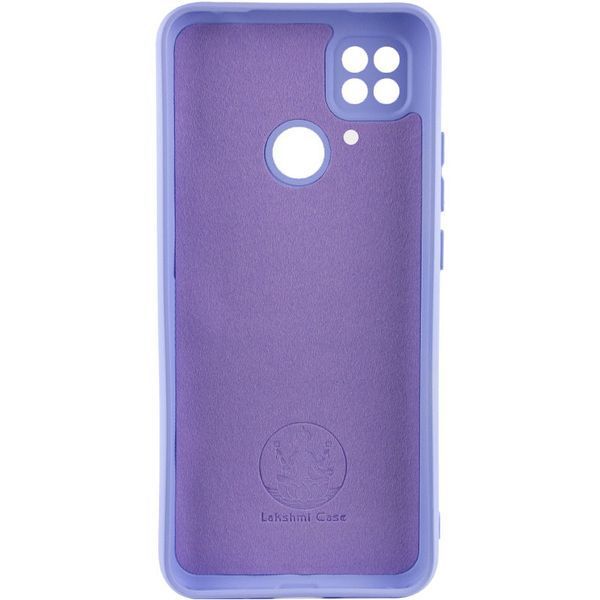 Силіконовий чохол Lakshmi для Xiaomi Poco C40 з захистом камери, Бузковий / Dasheen 56970 фото