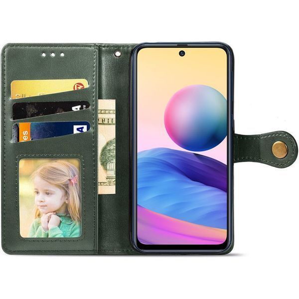 Чохол-книжка GETMAN Gallant (PU) для TECNO Pop 5 LTE Зелений 63817 фото