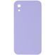 Чохол Silk Square Full Camera Protective (AA) Без логотипу для Apple iPhone XR (6.1") Бузковий / Dasheen 72153 фото