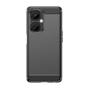 Чохол Lenuo Carbon Fiber для OnePlus Nord CE 3 Lite 5G Black 203792 фото