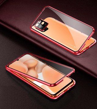 Чохол Fashion Magnetic Flip 360 для Xiaomi Mi 10 Lite Red 202394 фото