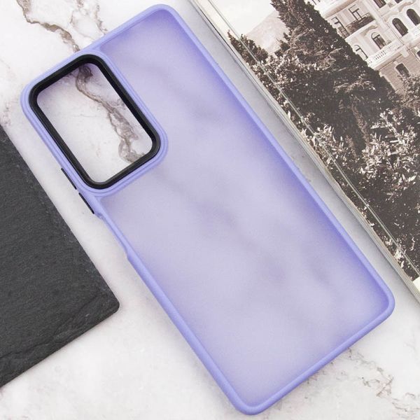 Чохол TPU+PC Lyon Frosted для Infinix Hot 50 4G Purple 76616 фото