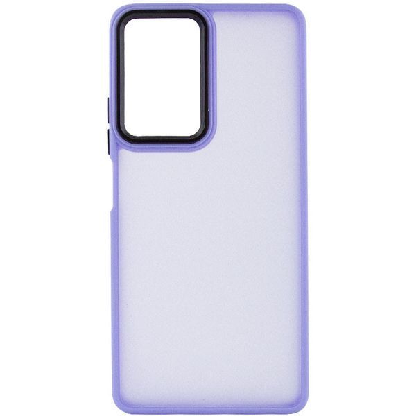 Чохол TPU+PC Lyon Frosted для Infinix Hot 50 4G Purple 76616 фото