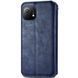 Чохол-книжка GETMAN Cubic (PU) для Xiaomi Mi 11 Синій 41846 фото 2