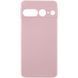 Силіконовий чохол Ummi Lakshmi (AA) для Google Pixel 7 Pro з захистом камери, Рожевий / Pink Sand 81052 фото