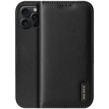 Чохол-книжка Dux Ducis Hivo для Apple iPhone 16 Pro (6.3") Black 73607 фото