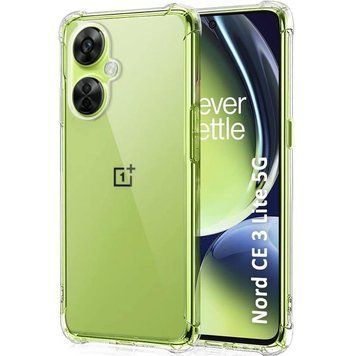 Чохол GETMAN Ease для OnePlus Nord CE 3 Lite з підсиленими кутами та захистом камери, Прозорий 71946 фото