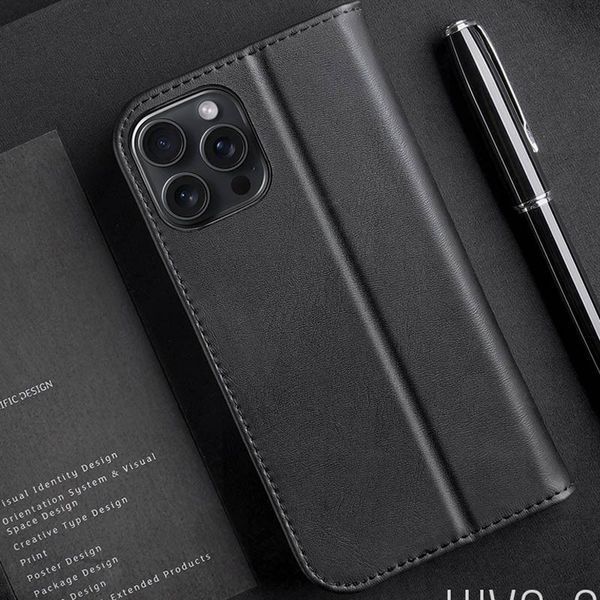 Чохол-книжка Dux Ducis Hivo для Apple iPhone 16 Pro (6.3") Black 73607 фото