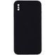 Чохол Silk Square Full Camera Protective (AA) Без логотипу для Apple iPhone X / XS (5.8") Чорний / Black 72151 фото