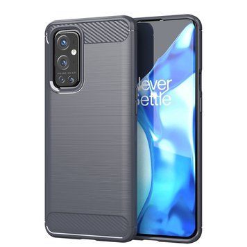 Чохол Lenuo Carbon Fiber для OnePlus 9 (Азіатська версія) Gray 203060 фото