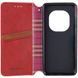 Чохол-книжка GETMAN Cubic для Xiaomi Redmi Note 15 Pro 5G Червоний 86036 фото 4